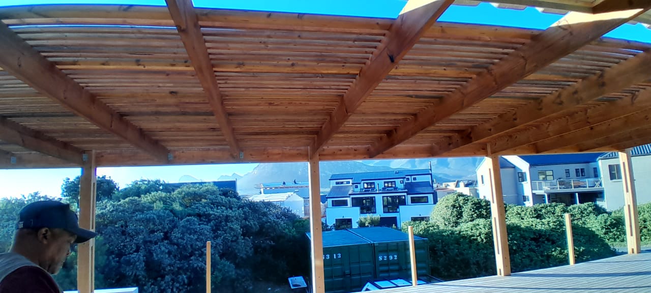 Complete patio and roof project