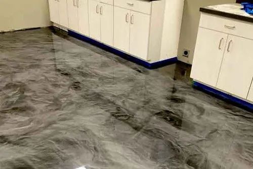 Epoxy and polyurethane flooring