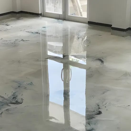 Epoxy and polyurethane flooring