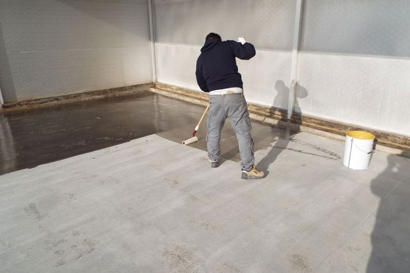 Epoxy and polyurethane flooring