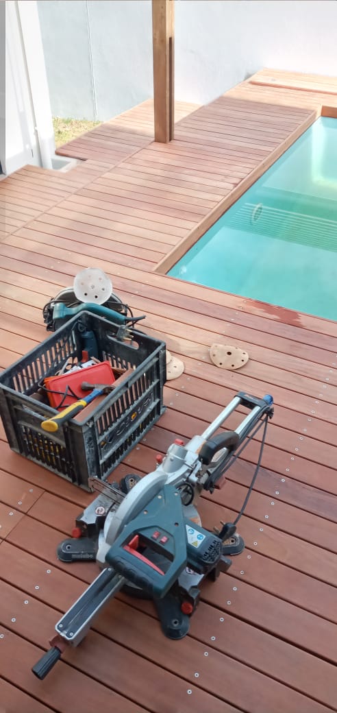 Pool deck