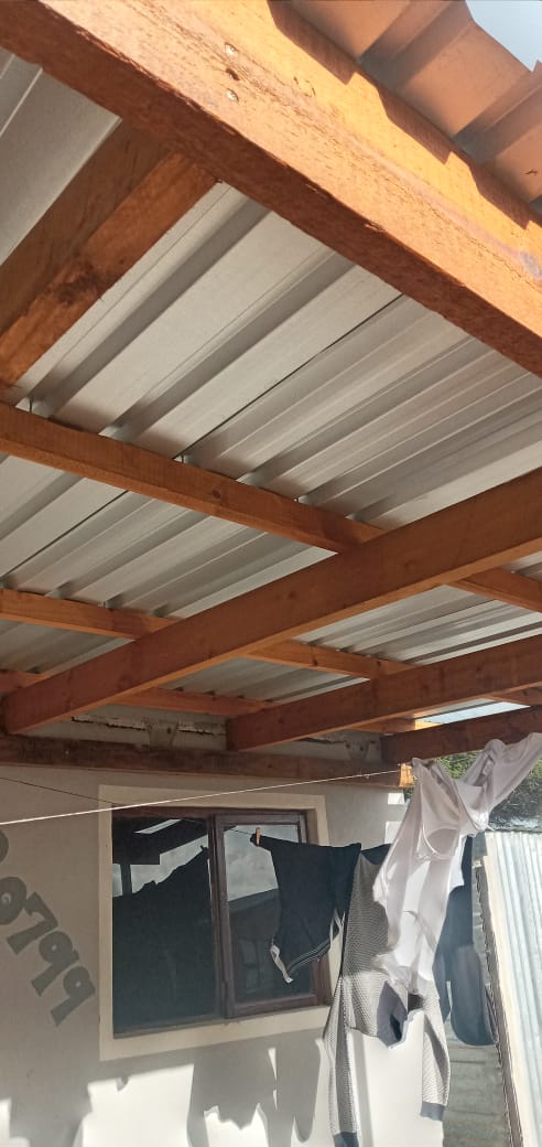 Completed roofing project